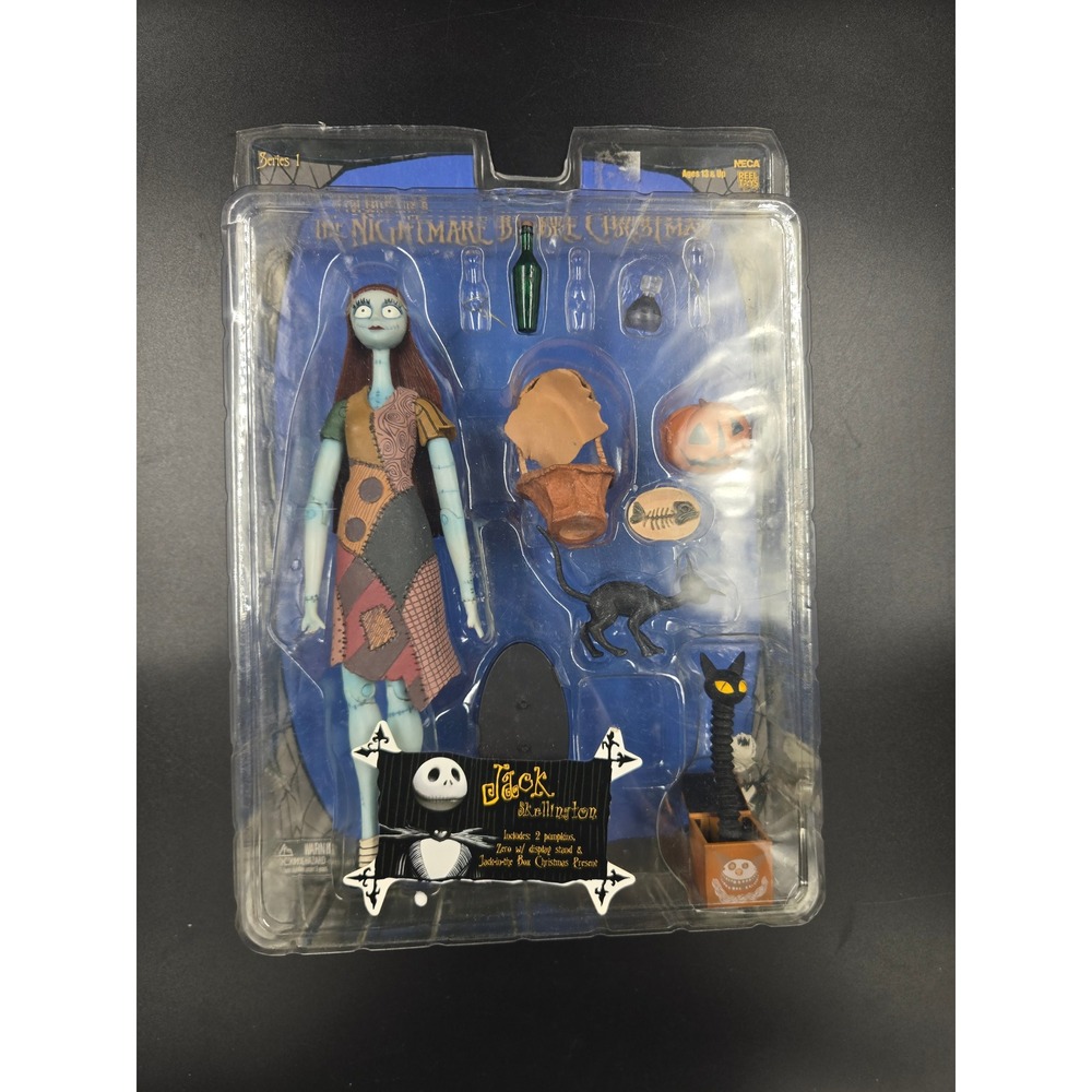 NECA Nightmare Before Christmas Series 1 Sally Action Figure with Accessories